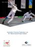 Sport Insurance Solutions. Australian Fencing Federation Ltd 2017 National Insurance Program Handbook