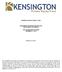 KENSINGTON PRIVATE EQUITY FUND MANAGEMENT DISCUSSION AND ANALYSIS AND FINANCIAL STATEMENTS FOR THE NINE MONTHS ENDED DECEMBER 31, 2016