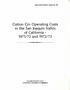 Cotton Gin Operating Costs in the San Joaquin Valley of California /72 and 1972/73