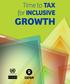 Time to TAX for INCLUSIVE GROWTH