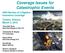 Coverage Issues for Catastrophic Events