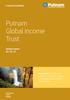 Putnam Global Income. Annual report