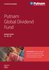 Putnam Global Dividend Fund