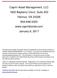 Caprin Asset Management, LLC 1802 Bayberry Court, Suite 202 Henrico, VA January 6, 2017