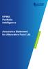 KPMG Portfolio Intelligence. Assurance Statement for Altervative Fund Ltd