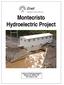 Montecristo Hydroelectric Project