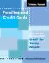 Families and Credit Cards