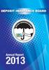 Annual Report DEPOSIT INSURANCE BOARD - Annual Report 2013