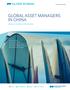 GLOBAL ASSET MANAGERS IN CHINA