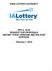 IOWA LOTTERY AUTHORITY RFP IL REQUEST FOR PROPOSALS INSTANT TICKET PRINTING AND RELATED SERVICES
