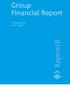 Group Financial Report. 31 March 2015 Facts. Figures.