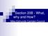 Section 20B - What, why and How? Mike Edmunds Camden Council