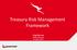Treasury Risk Management Framework. Greg Manning Qantas Airways October 2015
