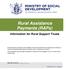 Rural Assistance Payments (RAPs)