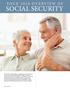 SOCIAL SECURITY YOUR 2016 OVERVIEW OF