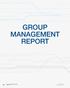 GROUP MANAGEMENT REPORT