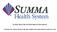 SUMMA HEALTH SYSTEM OBLIGATED GROUP CONTINUING DISCLOSURE FOR THE THREE MONTHS ENDED MARCH 31, 2012