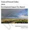 Town of Prescott Valley 2014 Development Impact Fee Report. Raftelis Financial Consultants, Inc.