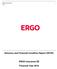 ERGO Insurance SE 1 SFCR. Solvency and Financial Condition Report (SFCR) ERGO Insurance SE