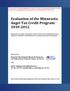 Evaluation of the Minnesota Angel Tax Credit Program: