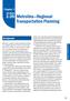 3.09. Metrolinx Regional Transportation Planning. Chapter 3 Section. Background