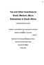 Tax and Other Incentives to Small, Medium, Micro Enterprises in South Africa