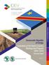 Democratic Republic of Congo: Evaluation of the Bank s Country Strategy and Program Summary Report. An IDEV Country Strategy Evaluation