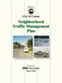 Neighborhood Traffic Management Plan