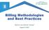 Billing Methodologies and Best Practices