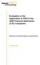 Evaluation of the Application of IFRS in the 2006 Financial Statements of EU Companies. Report to the European Commission