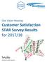 Customer Satisfaction STAR Survey Results for 2017/18