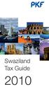 Swaziland Tax Guide 2010