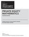 PRIVATE EQUITY MATHEMATICS SECOND EDITION