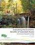 Evaluating the Economic Benefits of Greenbelt Assets Econometric Research Limited