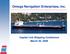 Omega Navigation Enterprises, Inc. Capital Link Shipping Conference March 20, 2008