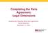 Completing the Paris Agreement: Legal Dimensions. Realizing the Potential of the Paris Agreement Daniel Bodansky November 17, 2016