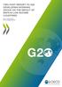 TWO-PART REPORT TO G20 DEVELOPING WORKING GROUP ON THE IMPACT OF BEPS IN LOW INCOME COUNTRIES. Part 1 (July 2014) Part 2 (August 2014)