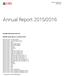 Annual Report 2015/2016