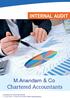 M.Anandam & Co Chartered Accountants