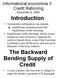 Introduction. The Backward Bending Supply of Credit