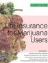 Life Insurance for Marijuana Users