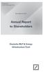 Annual Report to Shareholders Deutsche MLP & Energy Infrastructure Fund