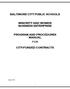 BALTIMORE CITY PUBLIC SCHOOLS MINORITY AND WOMEN BUSINESS ENTERPRISE PROGRAM AND PROCEDURES MANUAL FOR CITY-FUNDED CONTRACTS