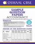 CONTENTS. Syllabus 5-8 Examination Paper, 2015 (Delhi & Outside Delhi) Sample Question Paper