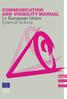 COMMUNICATION AND VISIBILITY MANUAL for European Union External Actions 2010