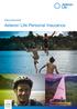 Policy Document. Asteron Life Personal Insurance