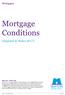 Mortgage Conditions. (England & Wales 2017) Mortgages. Important Please read