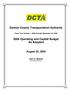 Denton County Transportation Authority Operating and Capital Budget As Adopted