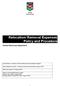 Relocation/ Removal Expenses Policy and Procedure
