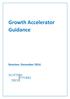 Growth Accelerator Guidance